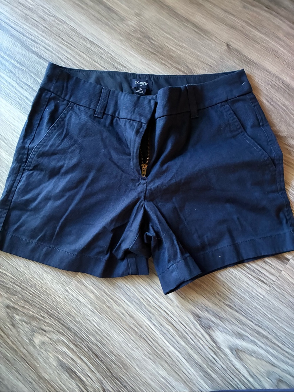 J. Crew Navy Women's Chino Bermuda Shorts
